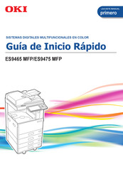 Oki ES9465 MFP Guia De Inicio Rapido