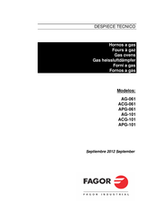 Fagor, Edesa resistencia inferior de horno CA5B002A0