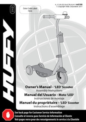 Huffy m0199 Manual Del Usuario