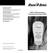 Rain Bird TBOS Manual De Instrucciones