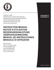 Hoshizaki KM-520MAJ-E Manual De Instrucciones