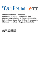 ATT Nussbaum JUMBO LIFT 3200 NT Instrucciones De Servicio