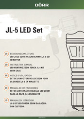 Dörr JL-5 LED Manual De Instrucciones