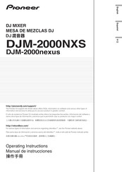 Pioneer DJM-2000NXS Manual De Instrucciones