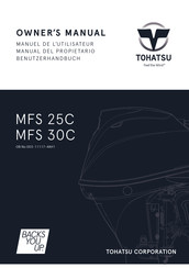 TOHATSU MFS 30C Manual Del Propietário