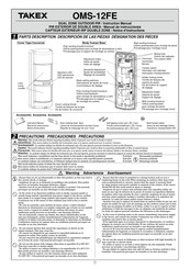 Takex OMS-12FE Manual De Instrucciones