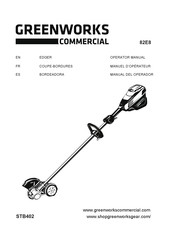 GreenWorks STB402 Manual Del Operador