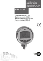 Tecsis DC400 P3962 Instrucciones De Uso