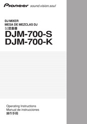 Pioneer DJM-700-S Manual De Instrucciones