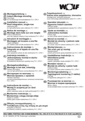 Wolf TopSon F3-1 Instrucciones De Montaje