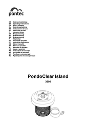 Pontec PondoClear Island 3000 Instrucciones De Uso