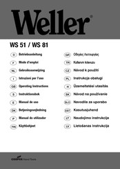 Weller WS 51 Manual De Uso