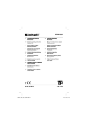 EINHELL RT-RH 20/1 Manual De Instrucciones