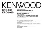 Kenwood KRC-609 Manual De Instrucciones