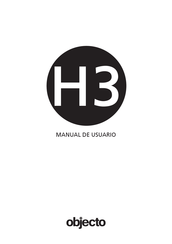 Objecto H3 Manual De Usuario