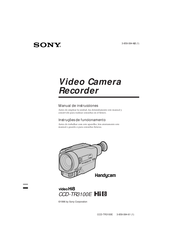 Sony CCD-TR3100E Manual De Instrucciones