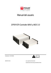 Muller Elektronik SPRAYER-Controller MAXI 3.0 Manual Del Usuario