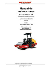 Atlas Copco Dynapac CA144 Manual De Instrucciones