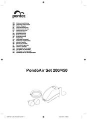 Pontec PondoAir set 200 Instrucciones De Uso