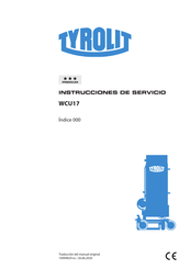 TYROLIT Hydrostress WCU17 Instrucciones De Servicio