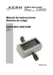 KERN MHS 300K100M Manual De Instrucciones