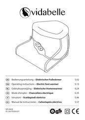 vidabelle VD-5605 Manual De Instrucciones