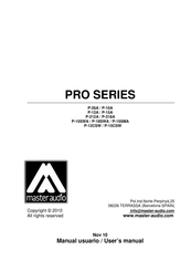 Master audio PRO P-15A Manual Del Usuario