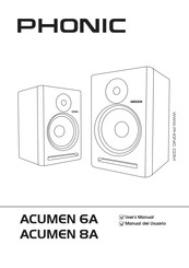 Phonic ACUMEN 8A Manual Del Usuario