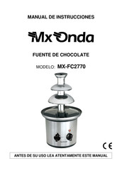 Mx Onda MX-FC2770 Manual De Instrucciones