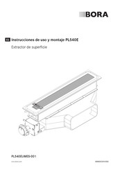 bora PL540E Instrucciones De Uso