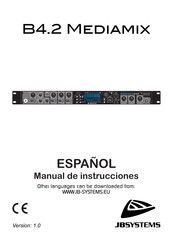 JB Systems B4.2 Mediamix Manual De Instrucciones