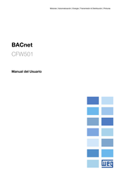 WEG BACnet CFW501 Manual Del Usuario