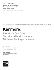 Sears Kenmore C62102 Manual De Uso Y Cuidado