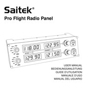 Saitek Pro Flight Radio Panel PZ69 Manual Del Usuario