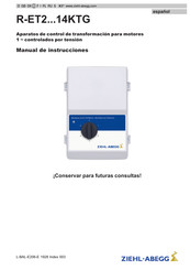 ZIEHL-ABEGG R-ET12KT Manual De Instrucciones