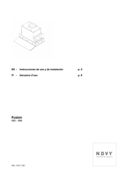 Novy Fusion 686 Instrucciones De Uso Y De Instalacion