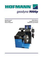 Hofmann geodyna 9000p Manual De Operador