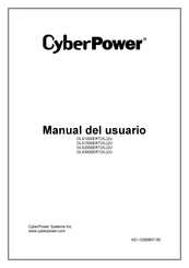 CyberPower OLS1500ERTXL2U Manual Del Usuario