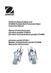 OHAUS ST400M Manual De Instrucciones