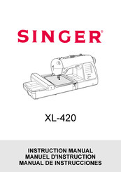 Singer XL-400 Manual De Instrucciones