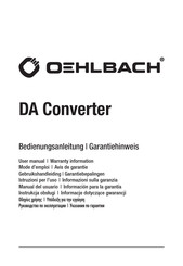 Oehlbach Q885131 Manual Del Usuario