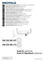 Westfalia 343 066 300 107 Instrucciones De Montaje Y Uso