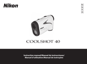 Nikon COOLSHOT 40 Manual De Instrucciones