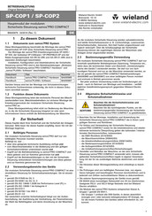 Wieland SP-COP1 Manual De Instrucciones