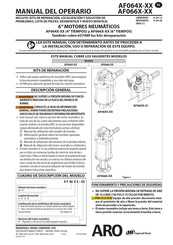 Ingersoll Rand ARO AF0660 Serie Manual Del Operario