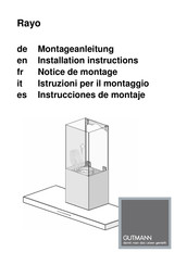 GUTMANN Rayo Instrucciones De Montaje