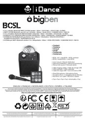 iDance bigben BC5L Manual Del Usuario