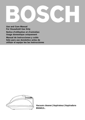 Bosch BSG813 Serie Manual De Instrucciones