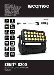 Cameo CLZB200 Manual De Usuario