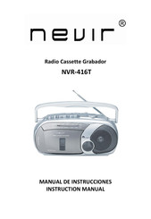 Nevir NVR-416T Manual De Instrucciones